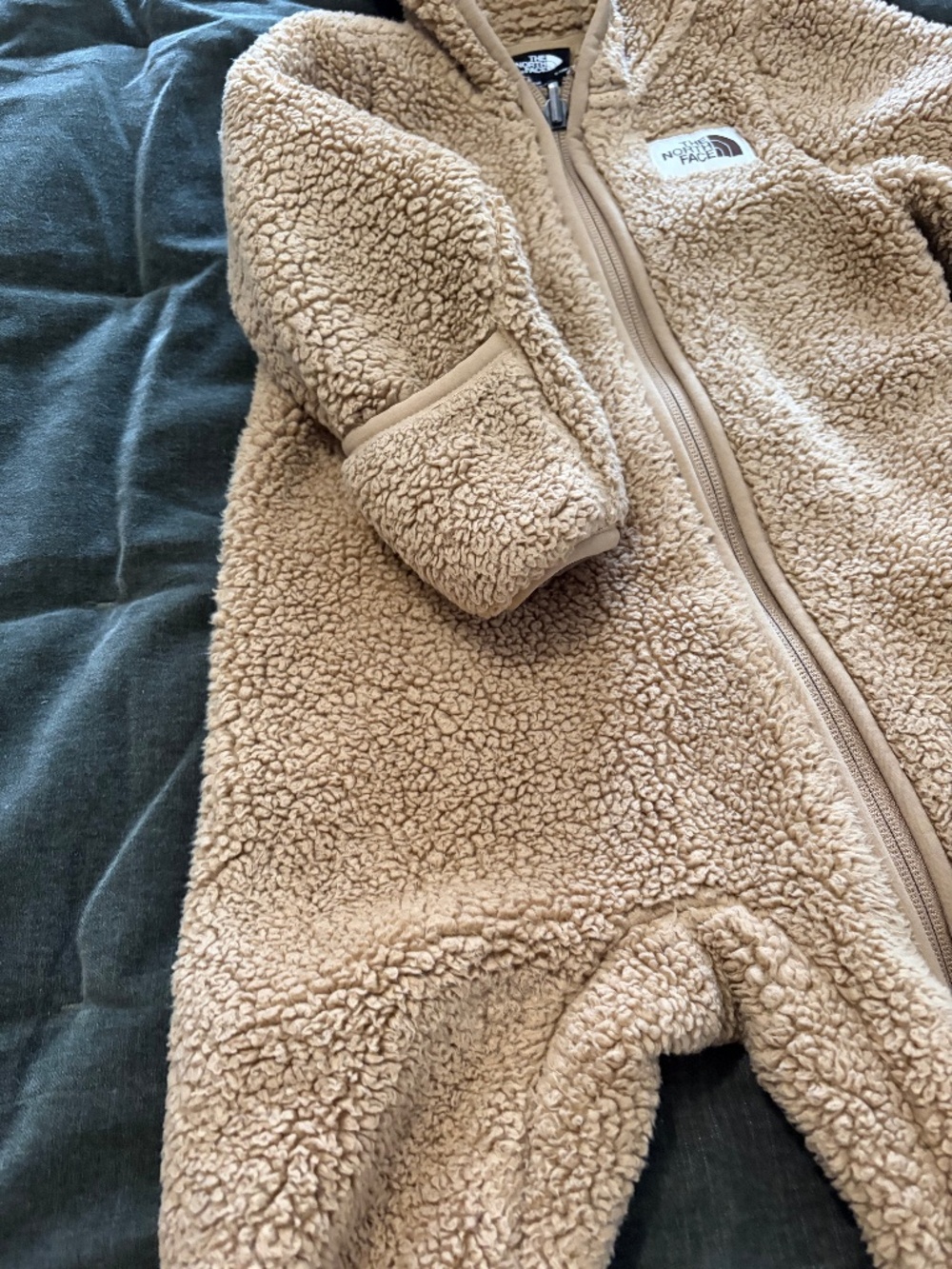 North Face Baby Campshire One Piece Fleece Bunting - Picture 4 of 6